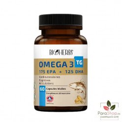 BIOHERBS OMEGA 3 TG 60 CAPSULES