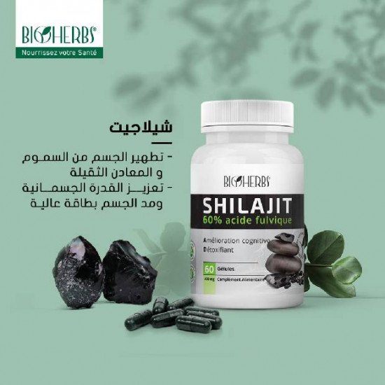 BIOHERBS SHILAJIT 60 GELULES
