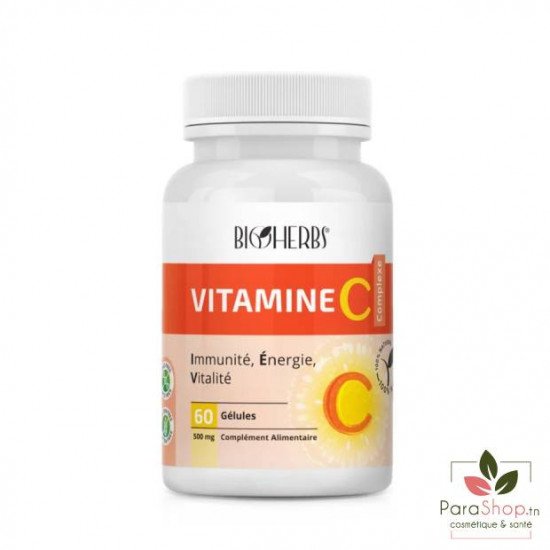 BIOHERBS VITAMINE C COMPLEXE 60 GELULES BIOHERBS VITAMINE C COMPLEXE 60 GELULES