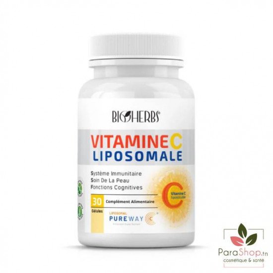 BIOHERBS Vitamine C Liposomale 30 GELULES BIOHERBS Vitamine C Liposomale 30 GELULES