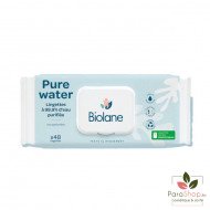 BIOLANE Lingettes Pure Water 48pcs BIOLANE Lingettes Pure Water 48pcs