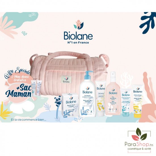 BIOLANE SAC MAMAN MATELASSE ROSE