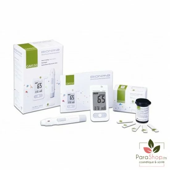 BIONIME PACK 1 APPAREIL + 100 BANDELETTES + 10 LANCETS + 1 AUTOPIQUEUR