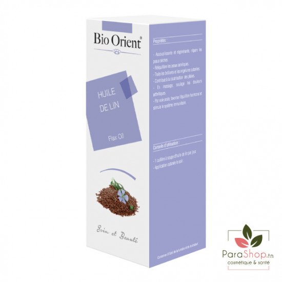 BIO ORIENT Huile de lin 90ML ( زيت بذر الكتان)