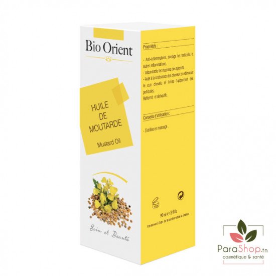 BIO ORIENT Huile de moutarde 90ML (زيت الخردل)