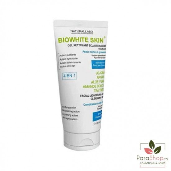 BIOWHITE SKIN GEL NETTOYANT ECLAIRCISSANT 150ML BIOWHITE SKIN GEL NETTOYANT ECLAIRCISSANT 150ML