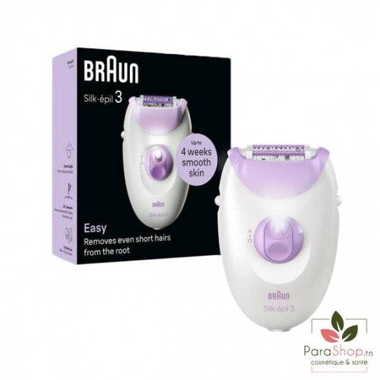 BRAUN Silk epil 3 SE3-000 Epilateur BRAUN Silk epil 3 SE3-000 Epilateur
