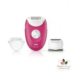 BRAUN Silk epil 3 SE3-410 Epilateur  BRAUN Silk epil 3 SE3-410 Epilateur