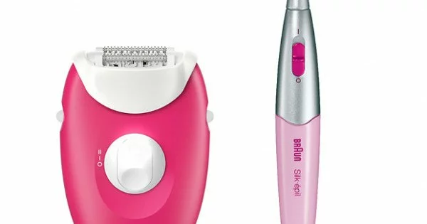 Épilateur électrique BRAUN Silk-epil 3 + Rasoir Pro Confort Glide Venus Gillette - Pack Complet Neuf - Rose - Fabrication Allemagne