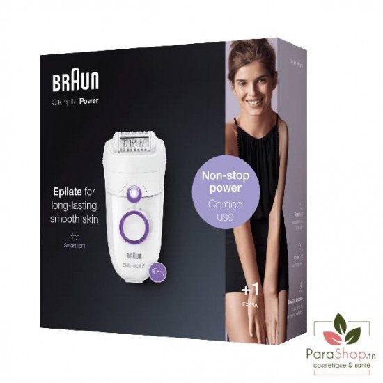 BRAUN Silk Epil 5 SE5-505P Epilateur BRAUN Silk Epil 5 SE5-505P Epilateur