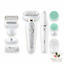 BRAUN ÉPILATEUR SILK-EPIL 9 FLEX BEAUTY SET AVEC TECHNOLOGIE WET & DRY 9300