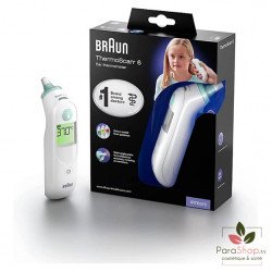 BRAUN THERMOSCAN 6 IRT6515 Thermomètre Auriculaire  BRAUN THERMOSCAN 6 IRT6515 Thermomètre Auriculaire