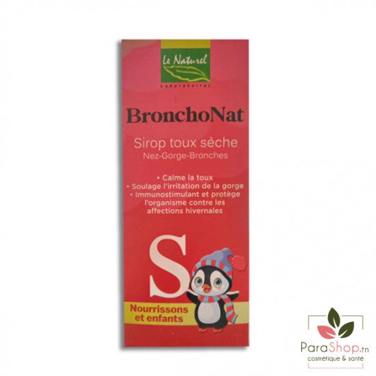 BRONCHONAT SIROP TOUX SECHE ENFANT 100ML