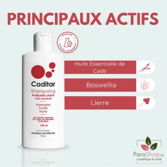 CADITAR SHAMPOOING ANTI PELLICULAIRE 150ML
