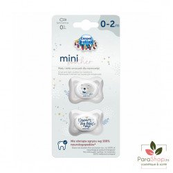 CANPOL BABIES 2 MINI SUCETTES SYMETRIQUE SILICONE 0-2M GRIS - 23/910 CANPOL BABIES 2 MINI SUCETTES SYMETRIQUE SILICONE 0-2M GRIS - 23/910
