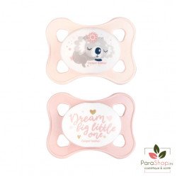 CANPOL BABIES 2 MINI SUCETTES SYMETRIQUE SILICONE 0-2M ROSE - 23/910 CANPOL BABIES 2 MINI SUCETTES SYMETRIQUE SILICONE 0-2M ROSE - 23/910