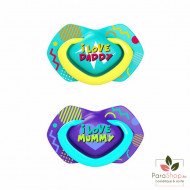 CANPOL BABIES 2 SUCETTE UNIVERSELLE 0-6M NEON LOVE BLEU - 22/652 CANPOL BABIES 2 SUCETTE UNIVERSELLE 0-6M NEON LOVE BLEU - 22/652