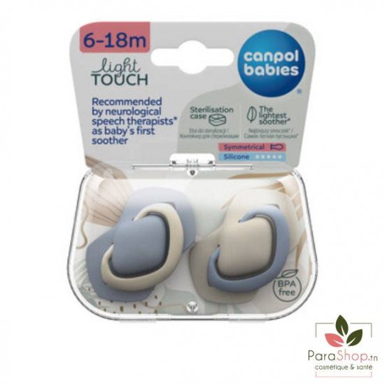 CANPOL BABIES 2 SUCETTE UNIVERSELLE 6-18M - PURE BLEU - 22/656 CANPOL BABIES 2 SUCETTE UNIVERSELLE 6-18M - PURE BLEU - 22/656