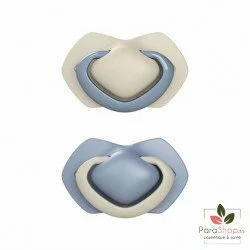 CANPOL BABIES 2 SUCETTE UNIVERSELLE 0-6M PURE BLEU 22/655