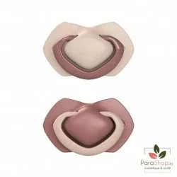 CANPOL BABIES 2 SUCETTE UNIVERSELLE 0-6M PURE ROSE 22/655