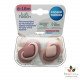 CANPOL BABIES 2 SUCETTE UNIVERSELLE 6-18M - PURE ROSE - 22/656