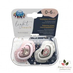 CANPOL BABIES 2 Sucettes Universelle 0-6M Bonjour Paris - Rose - 22/647 CANPOL BABIES 2 Sucettes Universelle 0-6M Bonjour Paris - Rose - 22/647