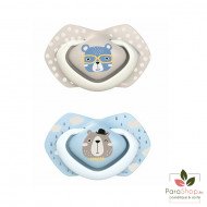 CANPOL BABIES 2 Sucettes Universelle 0-6M Bonjour Paris - bleu - 22/647 CANPOL BABIES 2 Sucettes Universelle 0-6M Bonjour Paris - bleu - 22/647