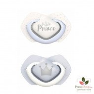 CANPOL BABIES 2 Sucettes Universelle 6-18M Royal baby - bleu - 22/651 CANPOL BABIES 2 Sucettes Universelle 6-18M Royal baby - bleu - 22/651