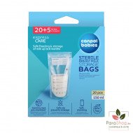 CANPOL BABIES 25 SACS DE CONSERVATION DU LAIT MATERNEL 150ML - 70/001 CANPOL BABIES 25 SACS DE CONSERVATION DU LAIT MATERNEL 150ML - 70/001