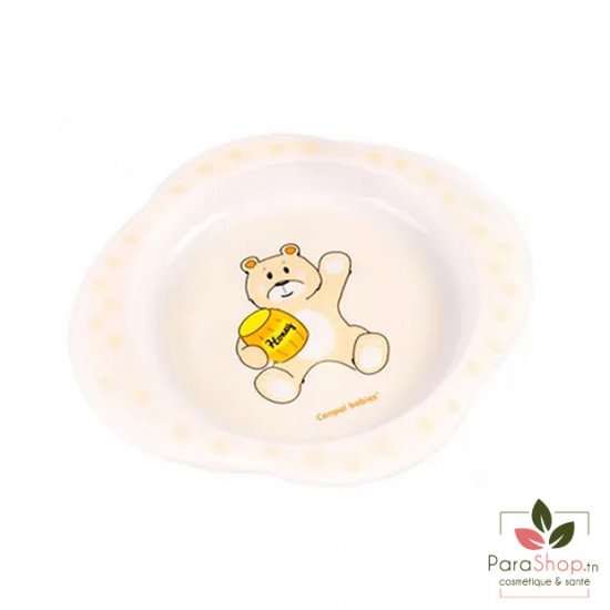 CANPOL BABIES Assiette Plate Princesse, Avion, Ours - 56/008