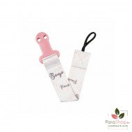 CANPOL BABIES Attache Sucette Bonjour Paris - Rose - 51/026 CANPOL BABIES Attache Sucette Bonjour Paris - Rose - 51/026