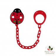 CANPOL BABIES Attache Sucette Coccinelle - 10/873 CANPOL BABIES Attache Sucette Coccinelle - 10/873