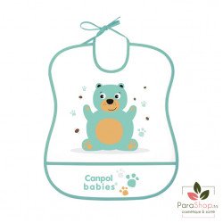 CANPOL BABIES Bavoir Impermeable avec Poche - 2/919 CANPOL BABIES Bavoir Impermeable avec Poche - 2/919