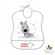 CANPOL BABIES Bavoir Impermeable avec Poche - 2/919 CANPOL BABIES Bavoir Impermeable avec Poche - 2/919