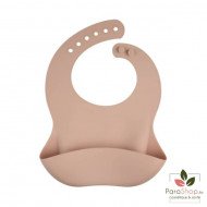 CANPOL BABIES BAVOIR SILICONE AVEC POCHE - Beige - 51/030 CANPOL BABIES BAVOIR SILICONE AVEC POCHE - Beige - 51/030