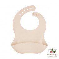CANPOL BABIES BAVOIR SILICONE AVEC POCHE - Creme - 51/030 CANPOL BABIES BAVOIR SILICONE AVEC POCHE - Creme - 51/030