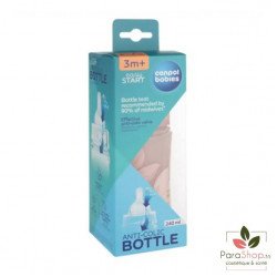CANPOL BABIES Biberon Anti Colique 240ML GOLD - Rose - 35/240 CANPOL BABIES Biberon Anti Colique 240ML GOLD - Rose - 35/240