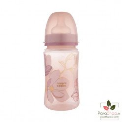 CANPOL BABIES Biberon Anti Colique 240ML GOLD - Rose - 35/240 CANPOL BABIES Biberon Anti Colique 240ML GOLD - Rose - 35/240