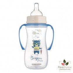 CANPOL BABIES Biberon Anti Colique 300ML Bonjour Paris - Bleu - 35/241