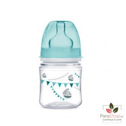 CANPOL BABIES Biberon Anti Colique Col Large 120ML Lets Celebrate - Bleu - 35/228 CANPOL BABIES Biberon Anti Colique Col Large 120ML Lets Celebrate - Bleu - 35/228