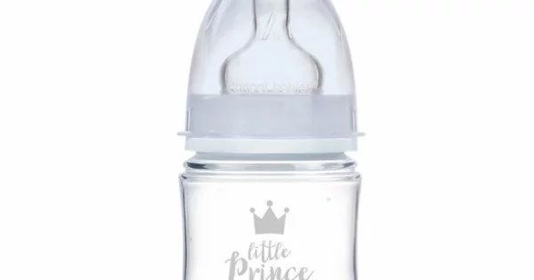 CANPOL BABIES Biberon Anti Colique Col Large 120ML Royal Baby - Bleu