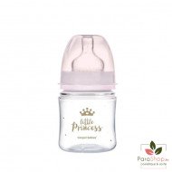 CANPOL BABIES Biberon Anti Colique Col Large 120ML Royal Baby - Rose - 35/233 CANPOL BABIES Biberon Anti Colique Col Large 120ML Royal Baby - Rose - 35/233