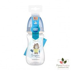 CANPOL BABIES Biberon Anti Colique Col Large 240ML Bonjour Paris - Bleu - 35/232