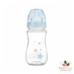 CANPOL BABIES Biberon Anti Colique Col Large 240ML NOUVEAU NE - Bleu - 35/217  CANPOL BABIES Biberon Anti Colique Col Large 240ML NOUVEAU NE - Bleu - 35/217