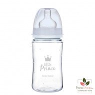 CANPOL BABIES Biberon Anti Colique Col Large 240ML Royal Baby - Bleu - 35/234 CANPOL BABIES Biberon Anti Colique Col Large 240ML Royal Baby - Bleu - 35/234