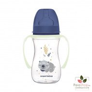 CANPOL BABIES BIBERON ANTICOLIQUE COL LARGE 240ML SLEEPY KOALA BLEU - 35/237 CANPOL BABIES BIBERON ANTICOLIQUE COL LARGE 240ML SLEEPY KOALA BLEU - 35/237