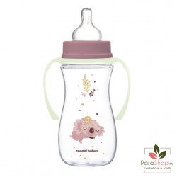 CANPOL BABIES BIBERON ANTICOLIQUE COL LARGE 300ML SLEEPY KOALA PINK - 35/238 CANPOL BABIES BIBERON ANTICOLIQUE COL LARGE 300ML SLEEPY KOALA PINK - 35/238