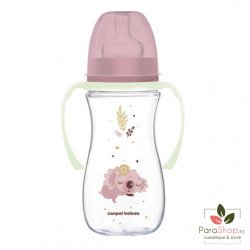 CANPOL BABIES BIBERON ANTICOLIQUE COL LARGE 300ML SLEEPY KOALA PINK - 35/238 CANPOL BABIES BIBERON ANTICOLIQUE COL LARGE 300ML SLEEPY KOALA PINK - 35/238