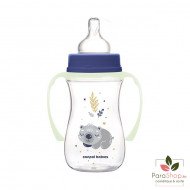 CANPOL BABIES BIBERON ANTICOLIQUE COL LARGE 240ML SLEEPY KOALA BLEU - 35/237 CANPOL BABIES BIBERON ANTICOLIQUE COL LARGE 240ML SLEEPY KOALA BLEU - 35/237