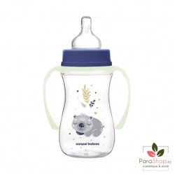 CANPOL BABIES BIBERON ANTICOLIQUE COL LARGE 240ML SLEEPY KOALA BLEU - 35/237 CANPOL BABIES BIBERON ANTICOLIQUE COL LARGE 240ML SLEEPY KOALA BLEU - 35/237